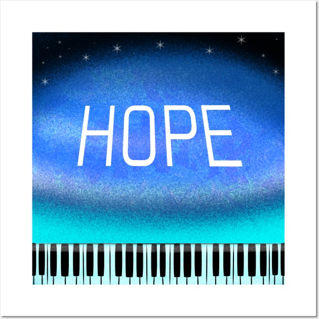 Hope is the truth Wall Art by DarshanaParajia